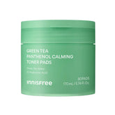 Green Tea Panthenol Calming Toner Pads