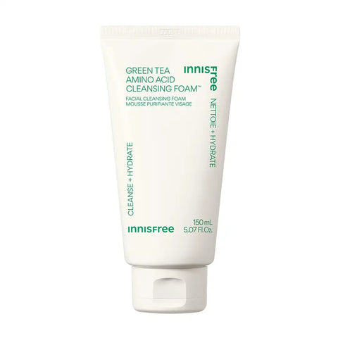 Green Tea Amino Acid Cleansing Foam – Gentle Face Cleanser