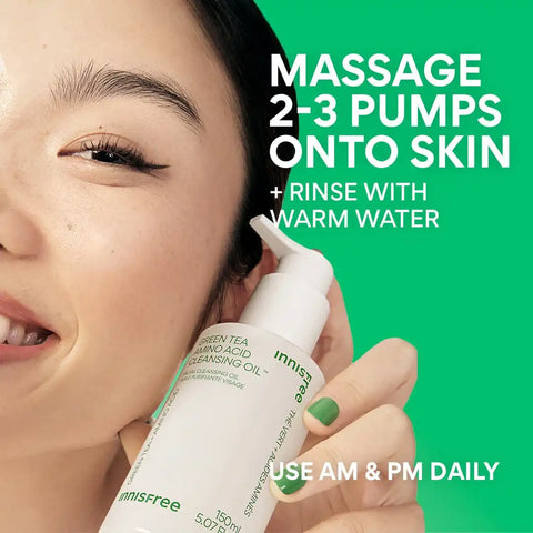 Green Tea Amino Acid Cleansing Oil