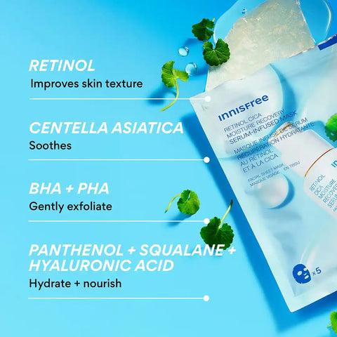 Serum-Infused Sheet Mask 5 Pack