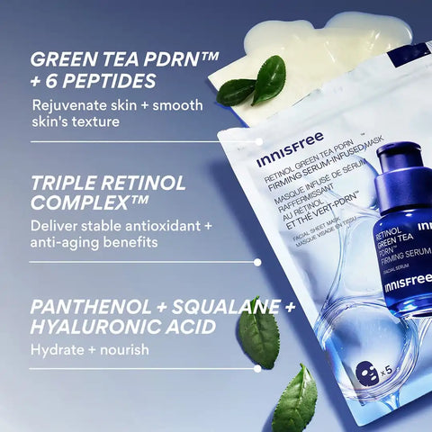 Serum-Infused Sheet Mask 5 Pack