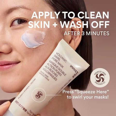 Volcanic Swirl Pore Mask