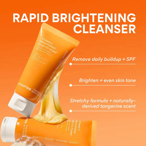 Vitamin C Brightening Mask-To-Foam™ Facial Cleanser