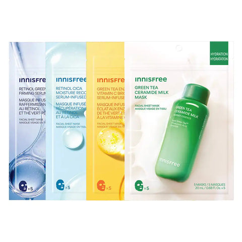 Serum-Infused Sheet Mask 5 Pack